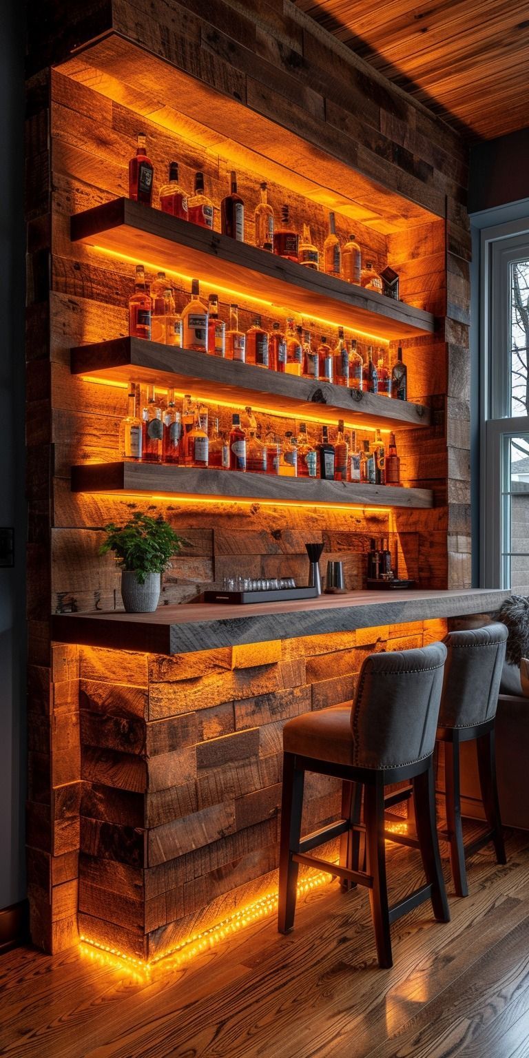 Home Bar Setup