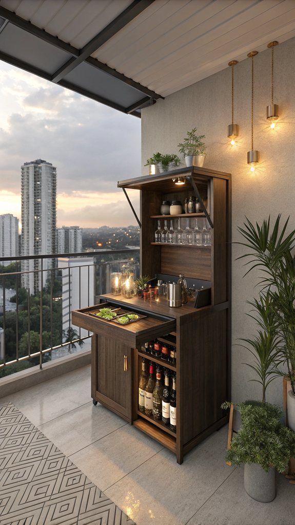 Home Bar Setup