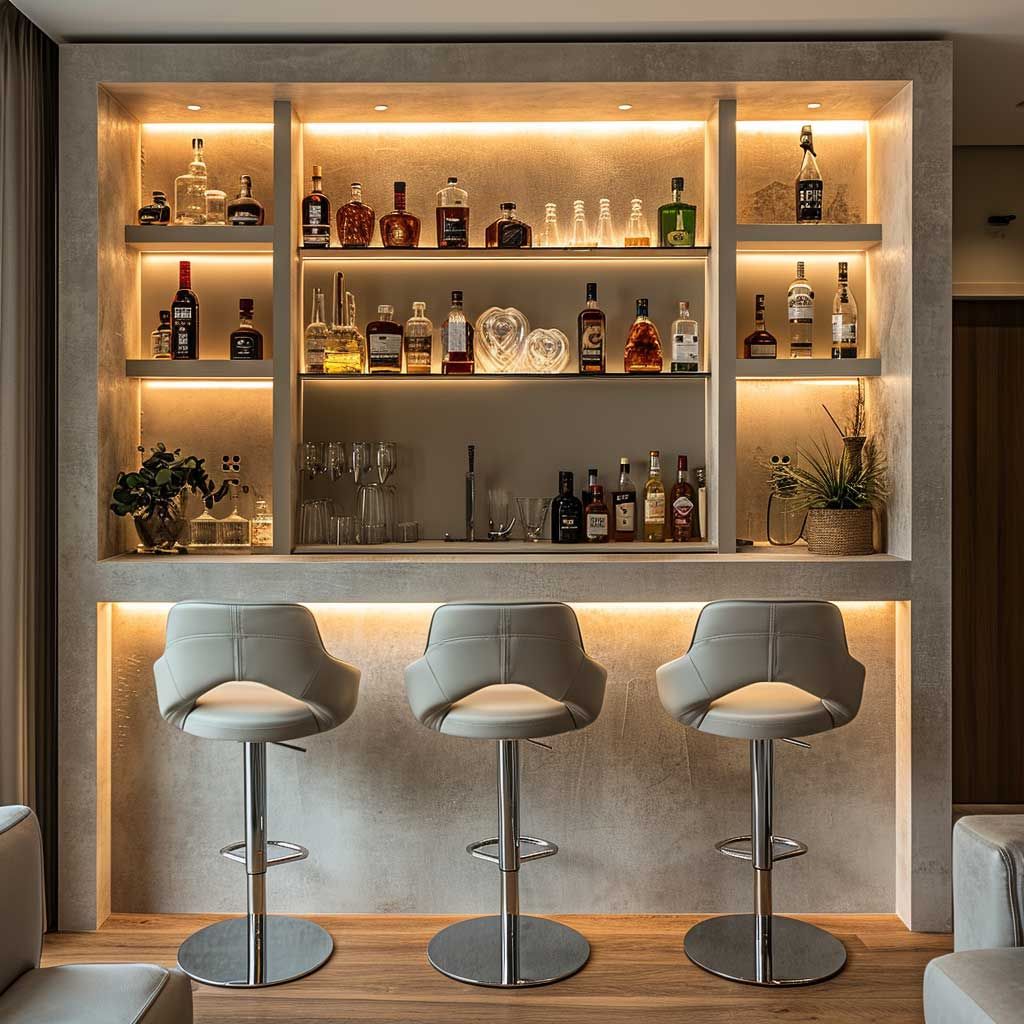Home Bar Setup