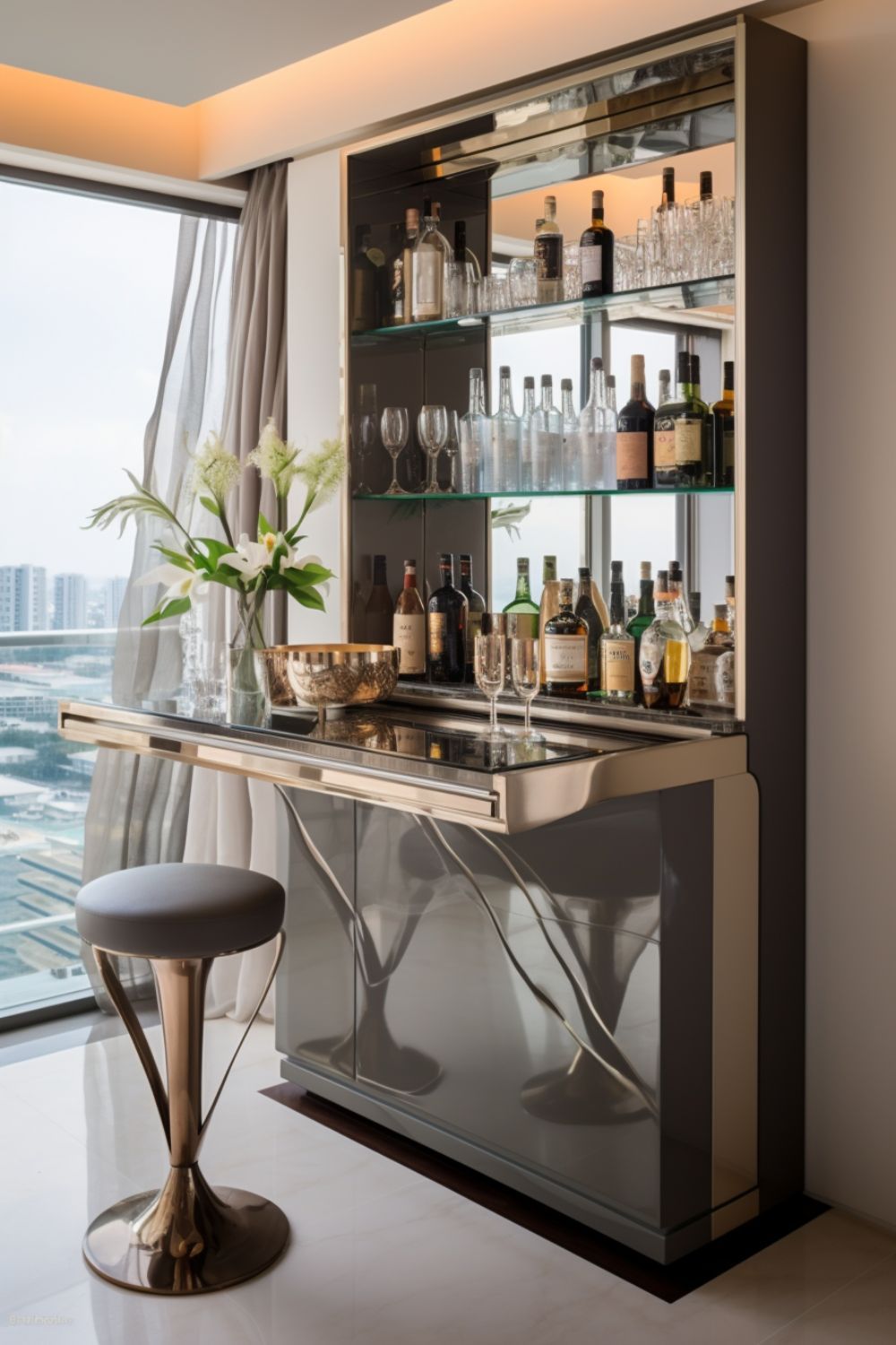 Home Bar Setup