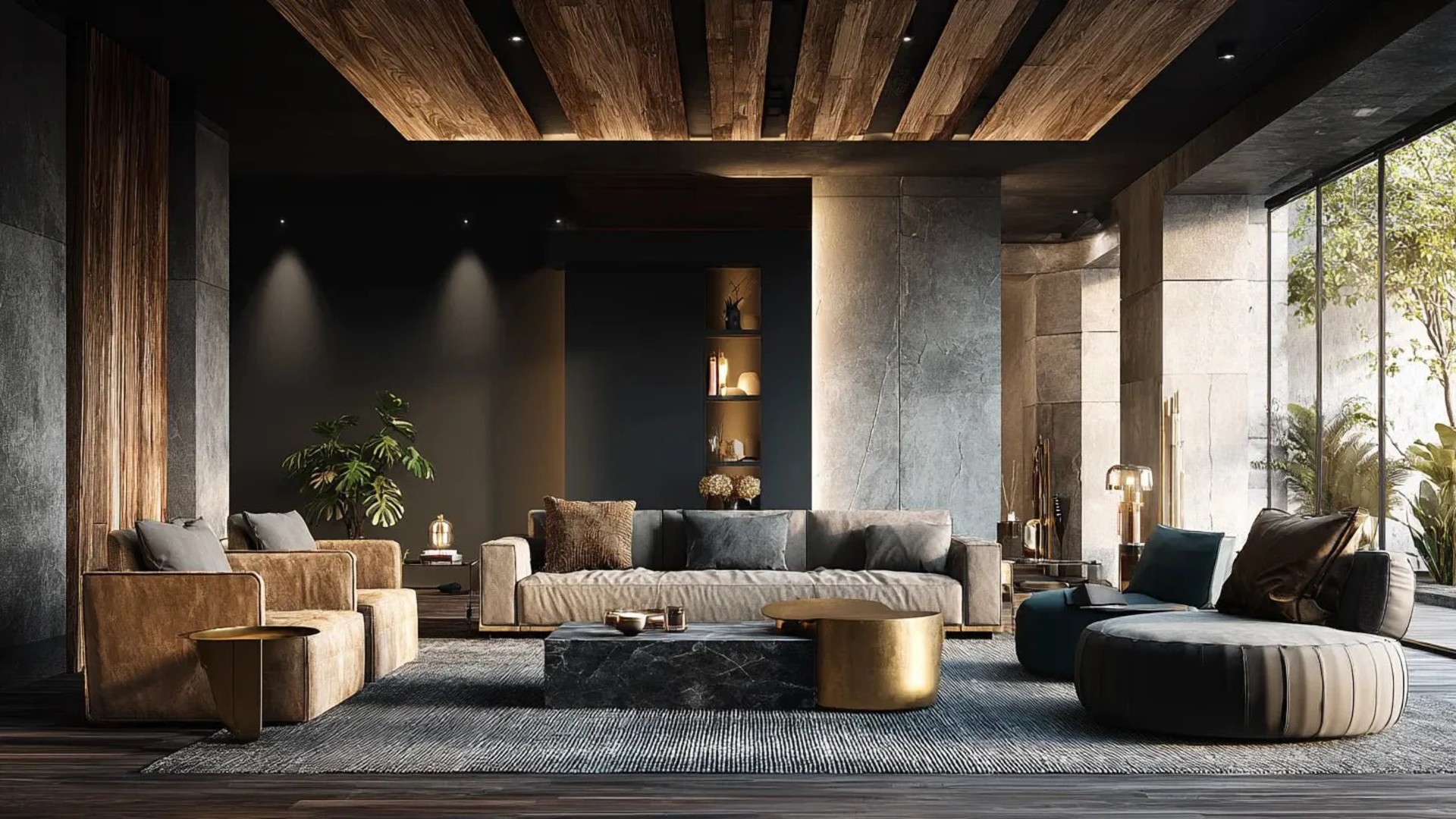 Luxury Living Room Interior Designers Hyderabad